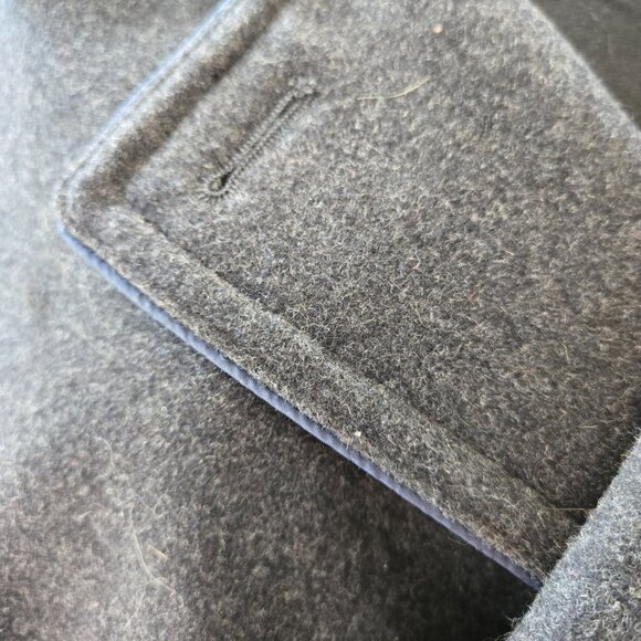 Coldwater Creek Wool Blend Pea Coat Double Breasted Womens XL - Picture 11 of 15